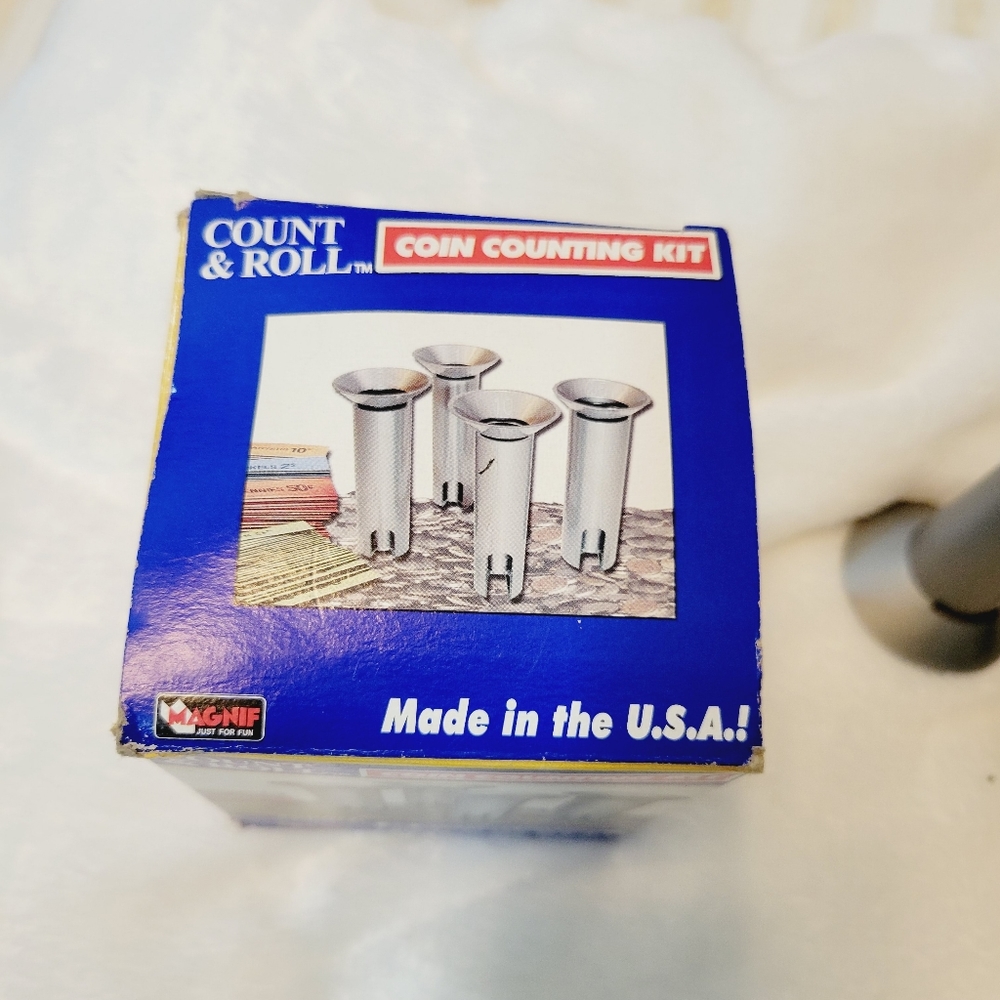 🆕️ Count & Roll Coin Counting Kit - Picture 2 of 3
